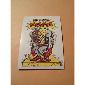 1983 General Mills Zero Heroes Trading Card Sticker Card Vintage #12